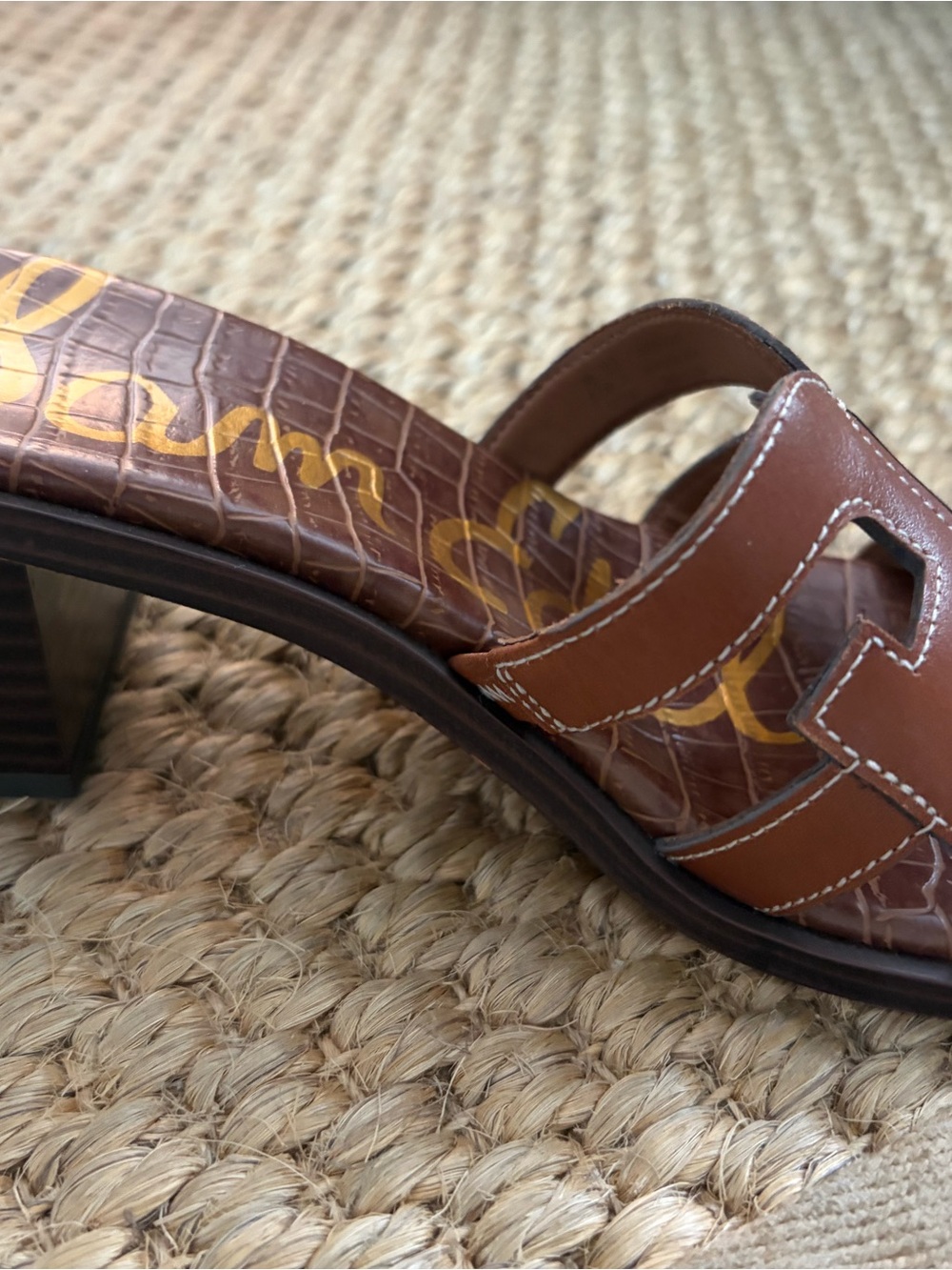 Sam Edelman  Block Heel Sandals - Picture 2 of 3